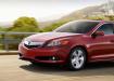 Acura ILX: красный цвет, общий вид