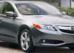 Acura ILX: серебристый автомобиль, общий вид