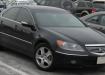 Acura RL в чёрном цвете