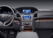 Acura RLX - салон, вид приборной панели и консоли