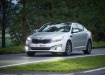 Kia Optima - вид спереди в движении