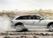 Audi A4 Allroad Quattro в движении, оф. фото