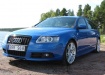Audi A6 Avant в синем цвете, 2008 год