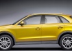 Audi Q3 - жёлтый, вид сбоку