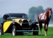 Bugatti Type 50 T с лошадью