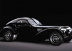 Bugatti Type 57 на чёрном фоне