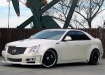Cadillac CTS - белый тюнинг