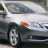 Acura ILX: серебристый автомобиль, общий вид