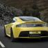 Aston Martin V12 Vantage - вид сзади в горах