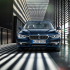 BMW 3 series - вид спереди в синем цвете