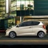 Kia Picanto - вид сбоку в белом цвете