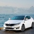 Kia Optima на фоне моря