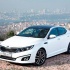 Kia Optima на фоне города