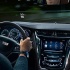Cadillac CTS - вид изнутри из салона