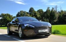 Aston Martin Rapide в чёрном цвете