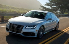 Audi A7 в движении (заставка)