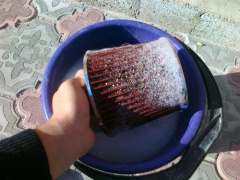 мытье воздушного фильтра